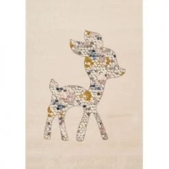 AFK Living Tapis Enfant Faon Crème 120x170
