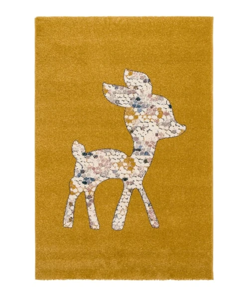 AFK Living Tapis Enfant Faon Sienne 80x150