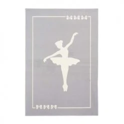 Un Amour De Tapis Tapis Enfant Gris 60x110