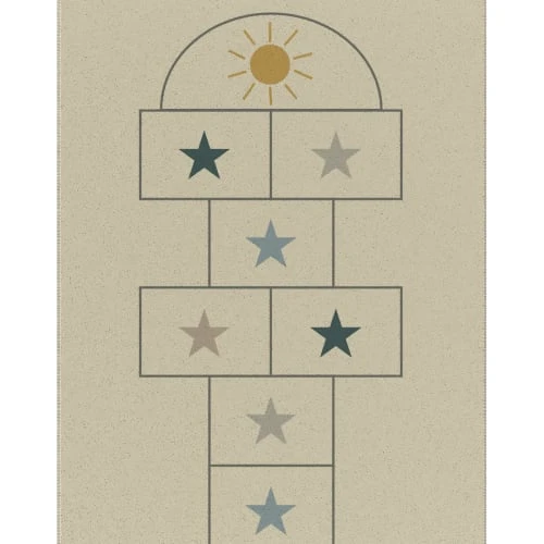 Rendez Vous Déco Tapis Enfant Marelle écru 120x170 Cm – Image 2