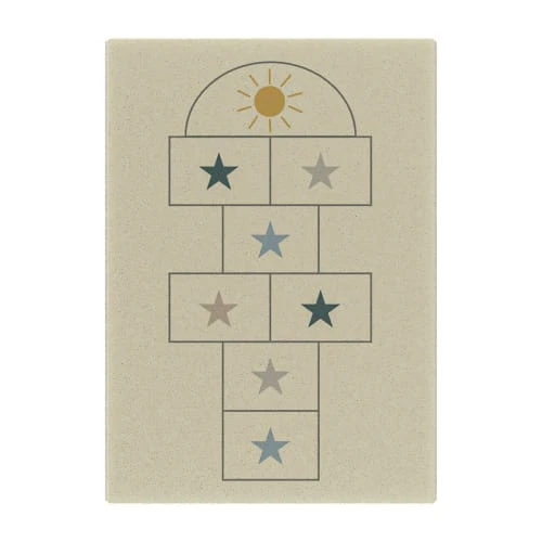 Rendez Vous Déco Tapis Enfant Marelle écru 120x170 Cm