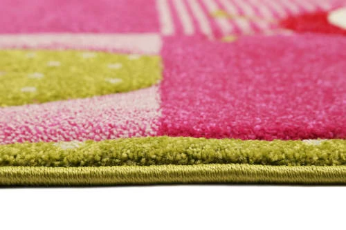 Esprit Tapis Enfant Motif Abeille Escargot Rose 80X150 – Image 6