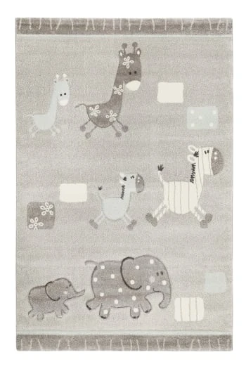 Esprit Tapis Enfant Motif Animaux Beige 120x170 – Image 6