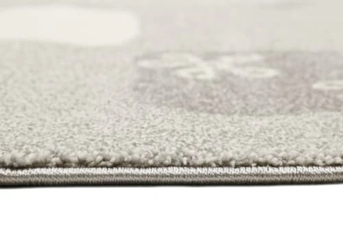 Esprit Tapis Enfant Motif Animaux Gris 133x200 – Image 4