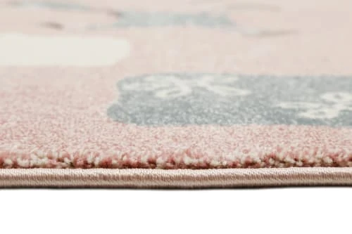Esprit Tapis Enfant Motif Animaux Rose 80x150 â Image 3
