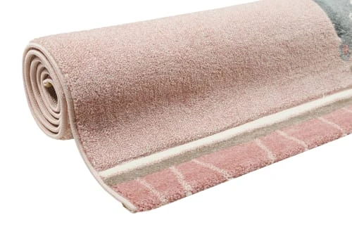 Esprit Tapis Enfant Motif Animaux Rose 80x150 â Image 4