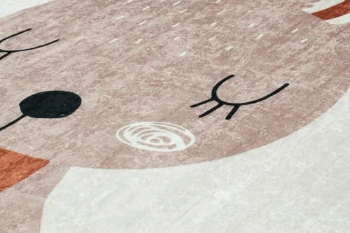 Nazar Tapis Enfant Motif Renne Marron 160x230 – Image 5