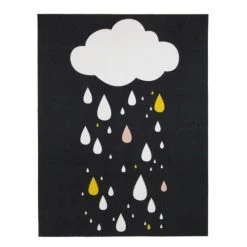 Un Amour De Tapis Tapis Enfant Noir 95x125