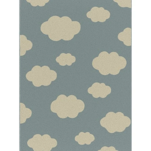Rendez Vous Déco Tapis Enfant Nuage Bleu Clair 120x170 Cm – Image 2