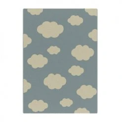 Rendez Vous Déco Tapis Enfant Nuage Bleu Clair 120x170 Cm