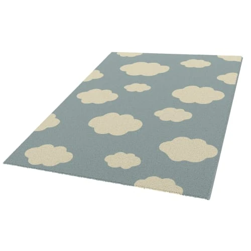 Rendez Vous Déco Tapis Enfant Nuage Bleu Clair 120x170 Cm – Image 6