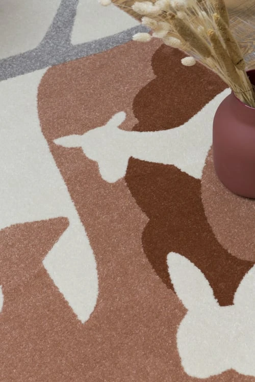 AFK Living Tapis Enfant Puzzle Forêt Marron 135x190 – Image 3