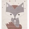 AFK Living Tapis Enfant Renard Multicolore 135x190