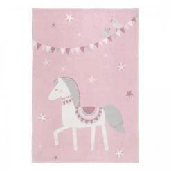 Un Amour De Tapis Tapis Enfant Rose 80x150