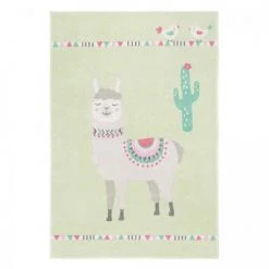 Un Amour De Tapis Tapis Enfant Vert 80x150