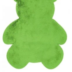 Me Gusta Tapis Enfant Vert Rectangle Micropolyester 73x90