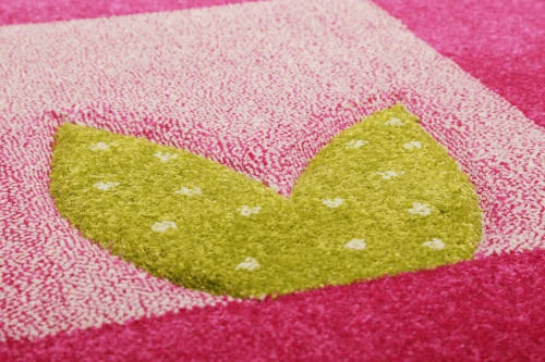 Esprit Tapis Enfantmotif Abeille Escargot Rose 133X200 – Image 5