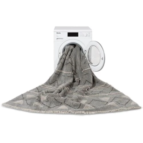 Lorena Canals Tapis Enfant Tapis Ethnique BerbĂšre En Laine Bleu 140x200 â Image 6