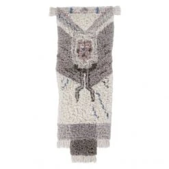 Lorena Canals Tapis Enfant Tapis Ethnique Design En Laine Beige 90x240