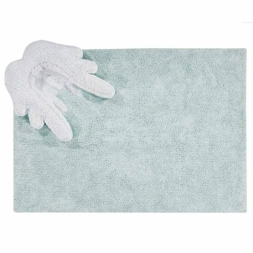 Lorena Canals Tapis Enfant Tapis Ethnique Enfant En Coton Bleu 120x160