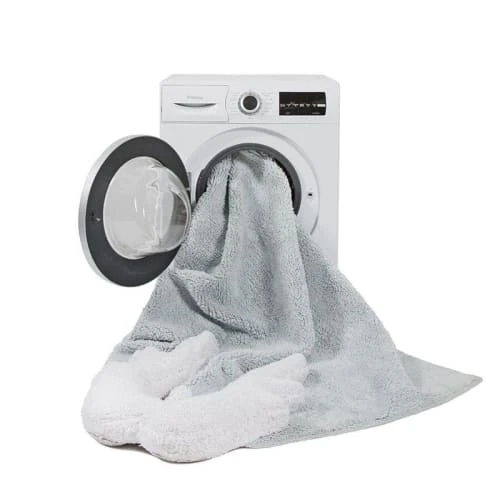 Lorena Canals Tapis Enfant Tapis Ethnique Enfant En Coton Bleu 120x160 – Image 4