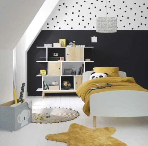 Maisons Du Monde Tapis Enfant Tapis étoile Jaune Moutarde 100x100 – Image 3