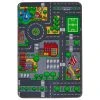 Wadiga Tapis Enfant Tapis Jeu Enfant Circuit Voiture 67x100cm