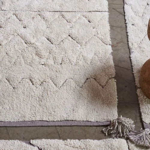 Lorena Canals Tapis Enfant Tapis Lavable 90x130 Naturel â Image 3