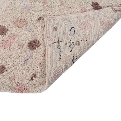 Lorena Canals Tapis Enfant Tapis Lavable En Coton Beige 140x200 – Image 4