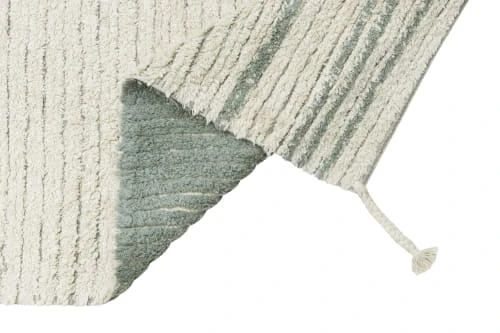 Lorena Canals Tapis Enfant Tapis Lavable En Coton Bleu 120x160 – Image 4