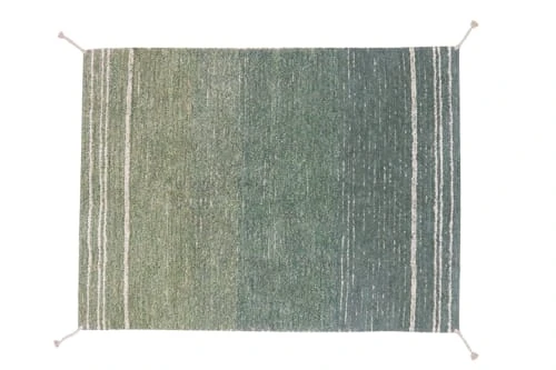 Lorena Canals Tapis Enfant Tapis Lavable En Coton Bleu 120x160 – Image 5