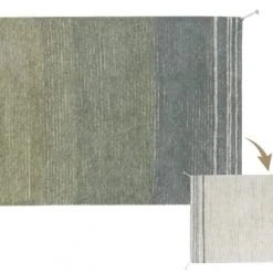 Lorena Canals Tapis Enfant Tapis Lavable En Coton Bleu 170x240