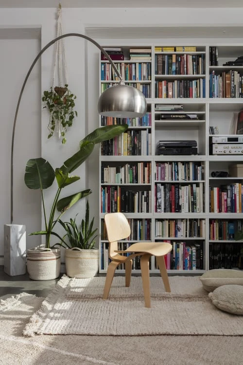 Lorena Canals Tapis Enfant Tapis Lavable En Coton Marron Et Ligne Blanche 170x240 – Image 6