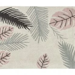 Lorena Canals Tapis Enfant Tapis Lavable En Coton Rose 140x200