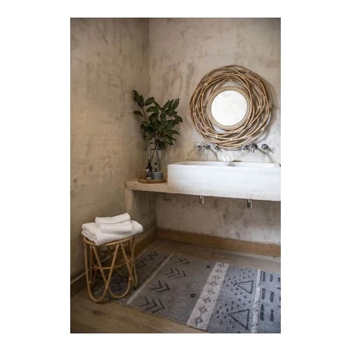 Lorena Canals Tapis Enfant Tapis Lavable En Laine Bleu 80x140 – Image 6