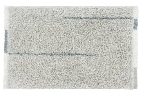 Lorena Canals Tapis Enfant Tapis Lavable En Laine Gris 170x240