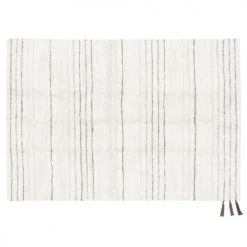 Lorena Canals Tapis Enfant Tapis Lavable En Laine Grise 140 X 200