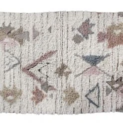 Lorena Canals Tapis Enfant Tapis Lavable En Laine Marron 140x200