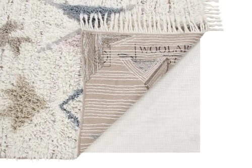 Lorena Canals Tapis Enfant Tapis Lavable En Laine Marron 140x200 – Image 4