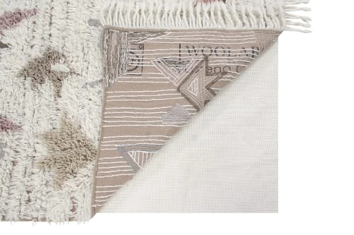 Lorena Canals Tapis Enfant Tapis Lavable En Laine Marron 170x240 – Image 4