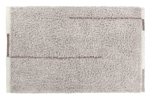 Lorena Canals Tapis Enfant Tapis Lavable En Laine Marron 200x300