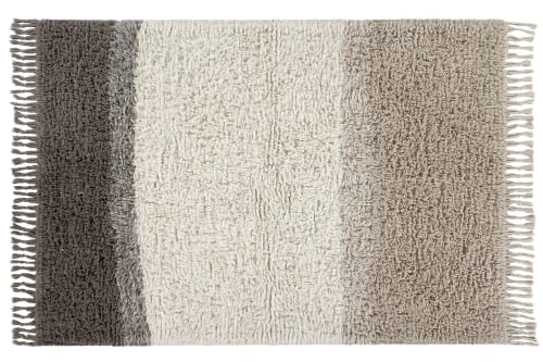 Lorena Canals Tapis Enfant Tapis Lavable En Laine Marron 200x300