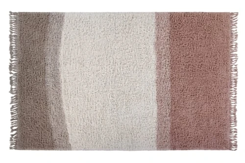 Lorena Canals Tapis Enfant Tapis Lavable En Laine Rose 140x200