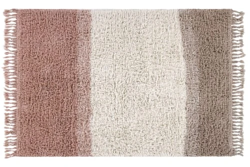Lorena Canals Tapis Enfant Tapis Lavable En Laine Rose 200x300
