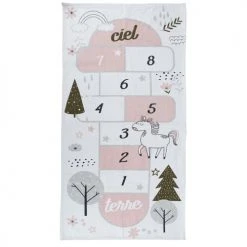 The Home Deco Factory Tapis Enfant Tapis Marelle 70x140 Cm