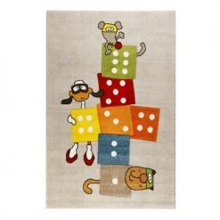 SIGIKID Tapis Enfant Tapis Marelle Enfant Motif Animaux Multicolore 200x290