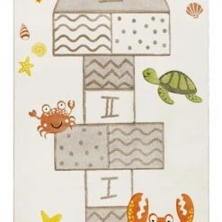 Esprit Tapis Enfant Tapis Motif Marelle Et Mer 200x290