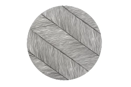 ToddleKind Tapis Enfant Tapis Multifonction En Vinyle Bébé Gris Charbon/noir Diamètre 105cm