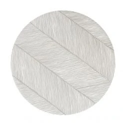 ToddleKind Tapis Enfant Tapis Multifonction En Vinyle Bébé Gris Diamètre 105cm