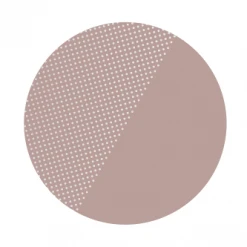 ToddleKind Tapis Enfant Tapis Multifonction En Vinyle Bébé Rose Diamètre 105cm